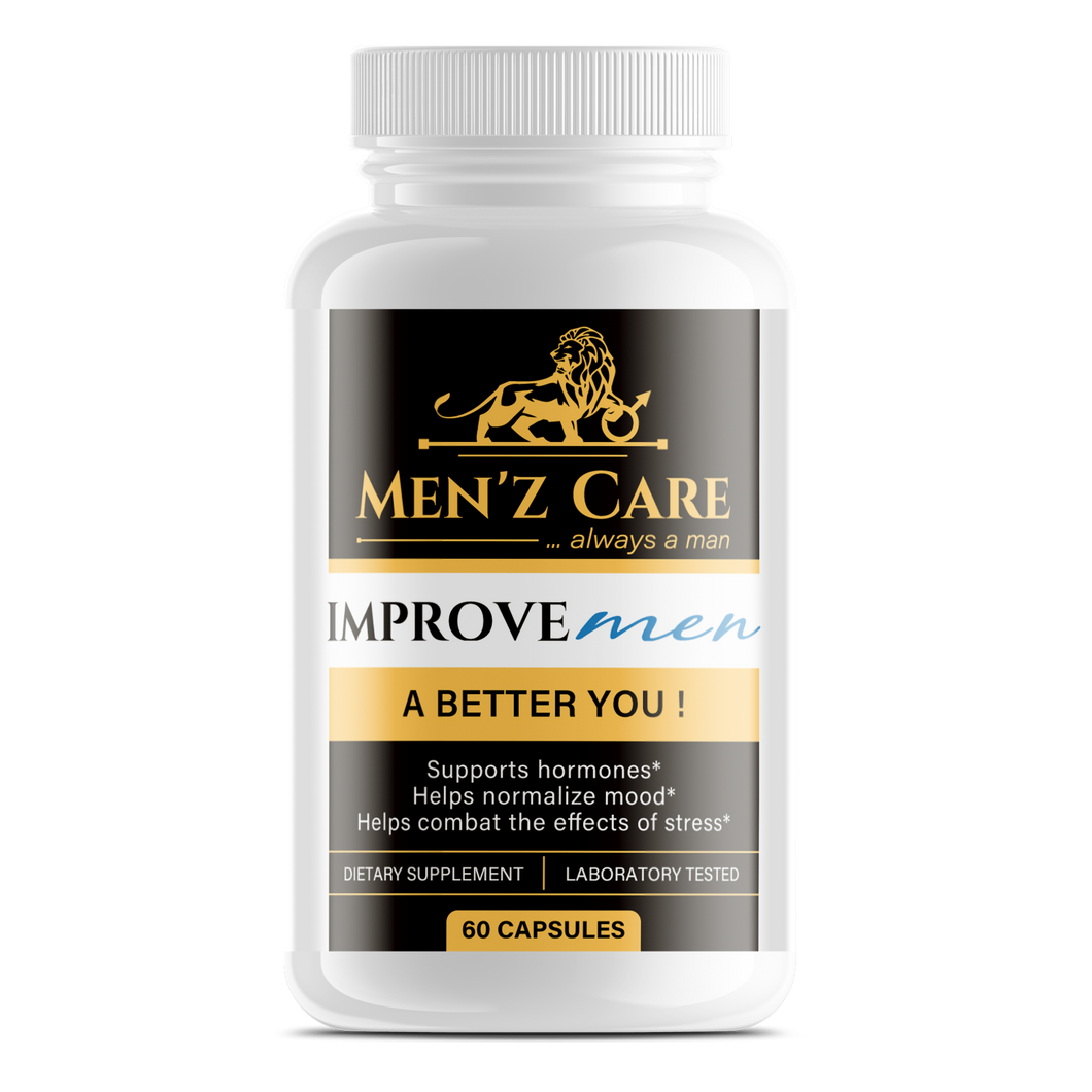 ImproveMen (3 bottles): Organic Ashwagandha Offering Superior Restorative Benefits